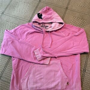 Freecity Pink Hoodie with Black Logo